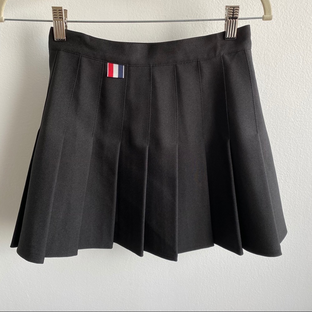 Tommy Hilfiger Black Pleated Short Skirt XXS/XS